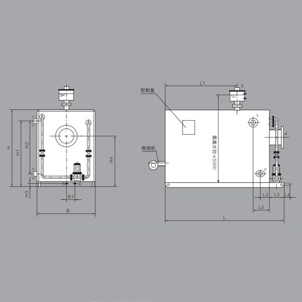  W-SA型熱水機組